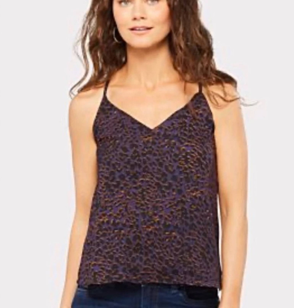 NWT Evereve Allison Joy Edmond Mini Leopard Cami // S